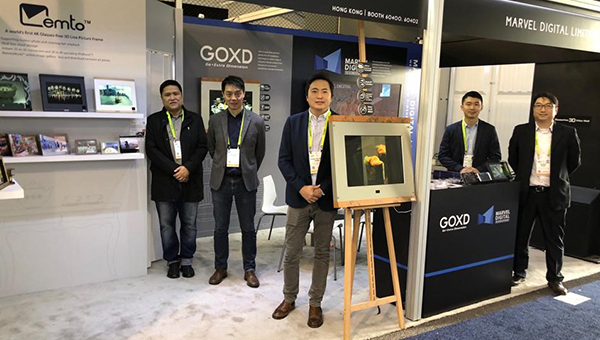 GOXD Technology早前跟随香港贸发局参加美国消费电子展（CES），有美国电商对其13吋2D电子相架表示兴趣，可望于年内下单。